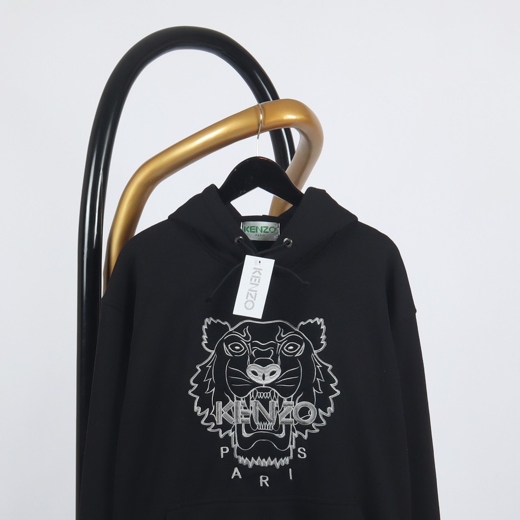 JAKET SWEATER HOODIE EMBROIDERY KNZ HEAD LION UNISEX PREMIUM QUALITY