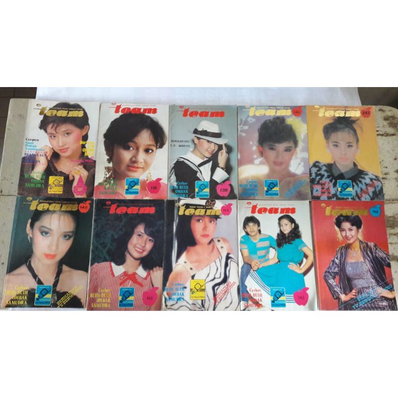 DIJUAL SEPAKET MAJALAH FILM JADUL "TEAM"
