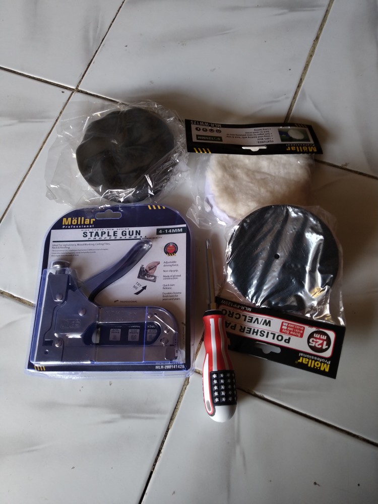 Mollar Bulu Poles Wool 5 Inch - Polisher Polish Woll Mobil