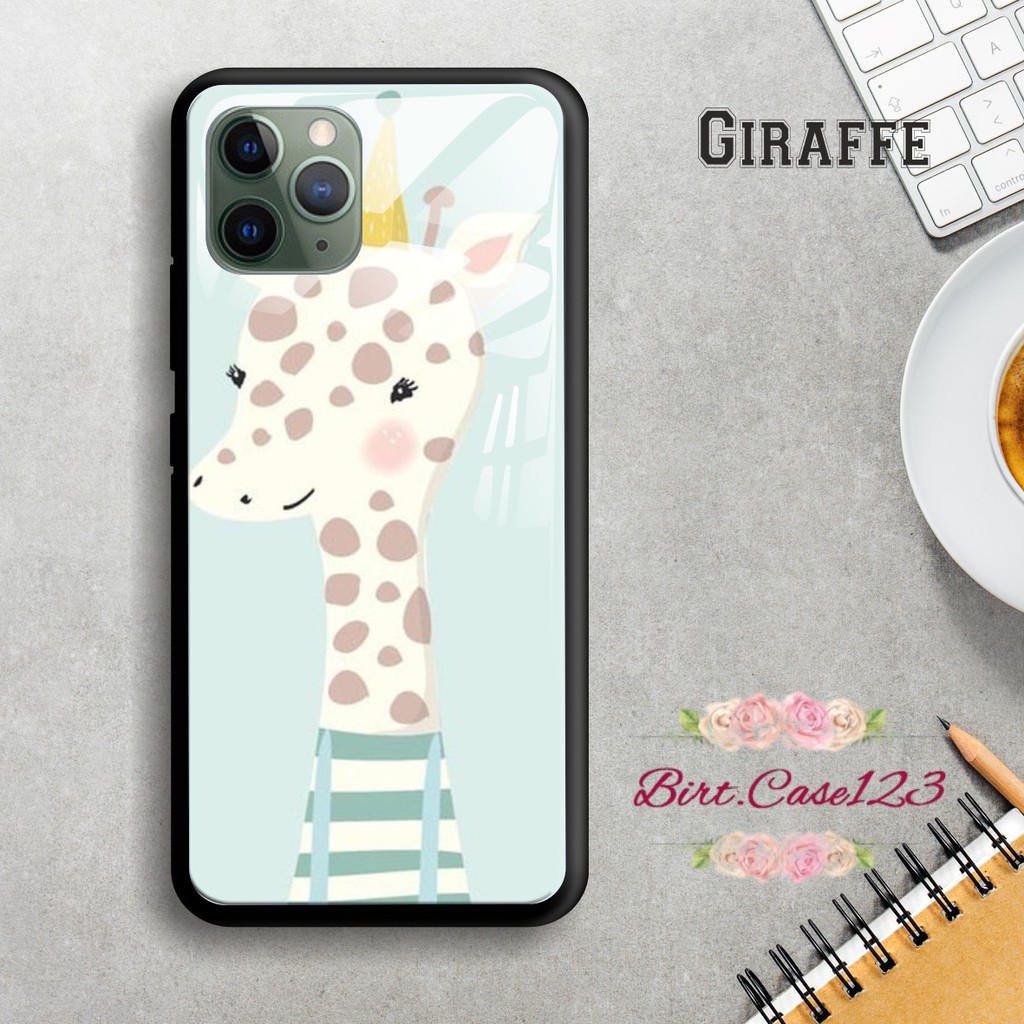 Back case glass GIRAFFE Xiaomi Redmi 3 4a 5a 6 6a 7 7a 8 8a Pro 9 9a Note 3 4 5 6 7 8 9 10 BC1419