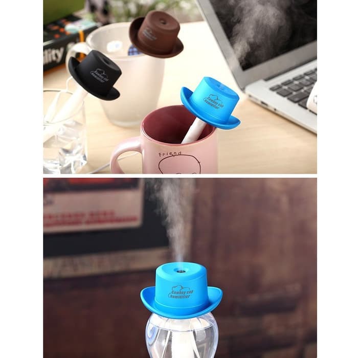 Humidifier Purifier Diffuser / Pelembab Penjernih Udara / Oil Aroma G2z3 Murah Udara Tabung