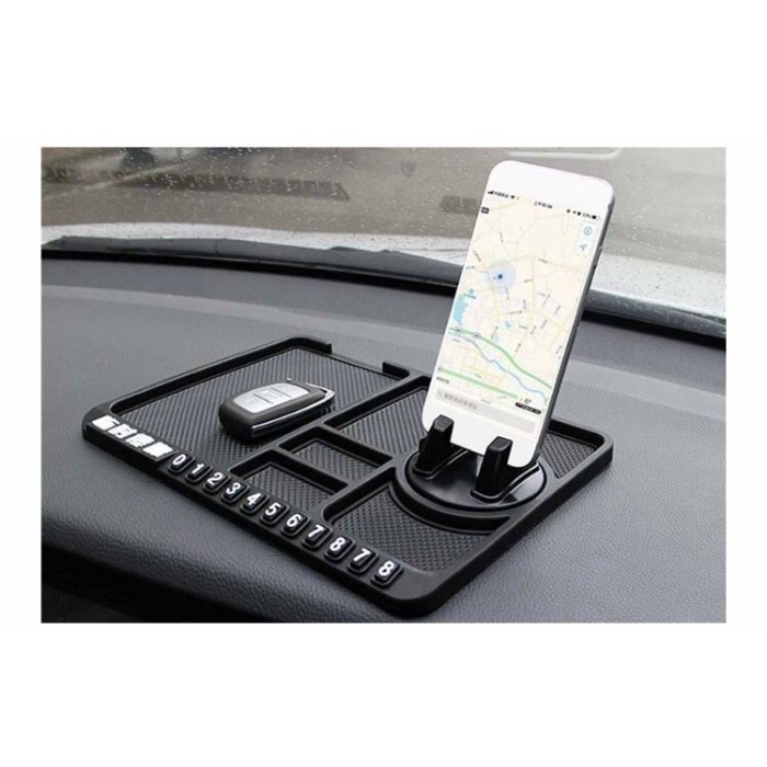 FMFIT phone car holder mat alas mobil dashboard anti slip gps tempat koin