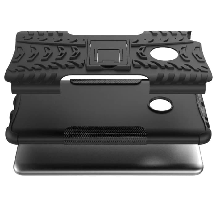 Rugged armor robot Mi max 2 case casing cover kick standing