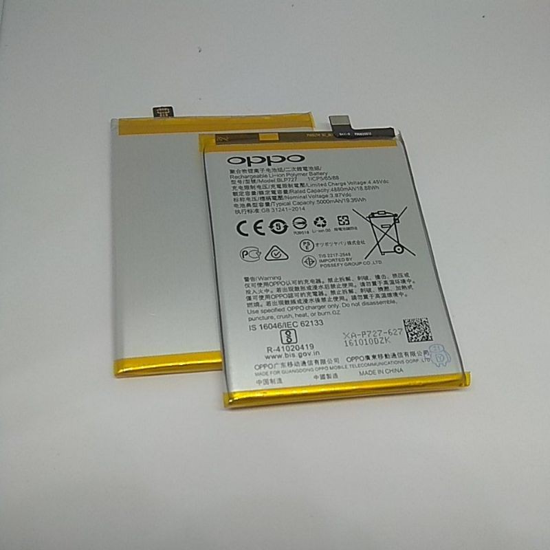 BATERAI BATRE OPPO A9 2020 A5 2020 BLP727 ORIGINAL