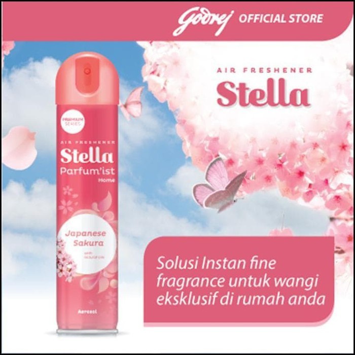 STELLA SPRAY AEROSOL 350+50ml JAPANESE SAKURA