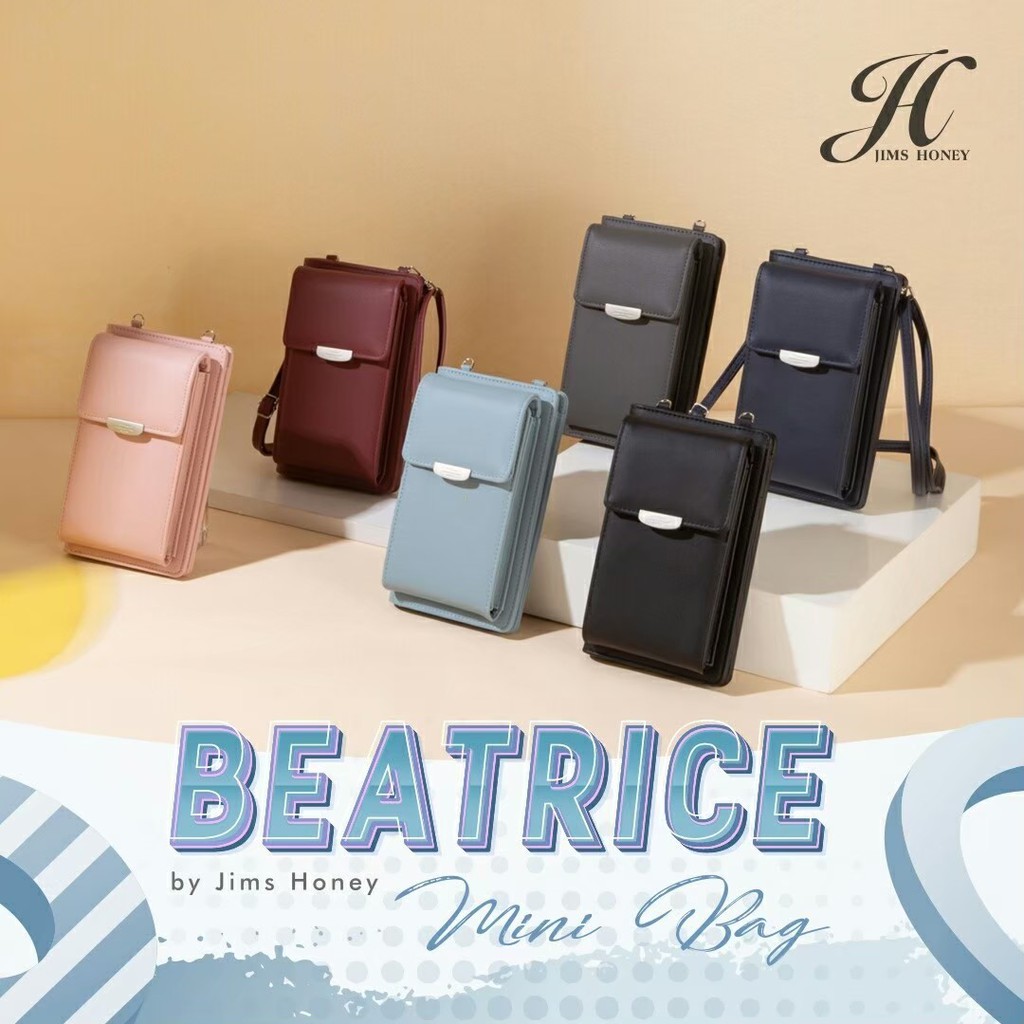 Jimshoney Beatrice Mini Bag Tas Wanita Simple Tempat Hp Multifungsi Casual