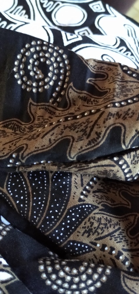 [ada Jumbo] Blus Davina Lawasan Daun #3 Batik Wanita Modern Formal Kondangan Kantoran Katun Halus