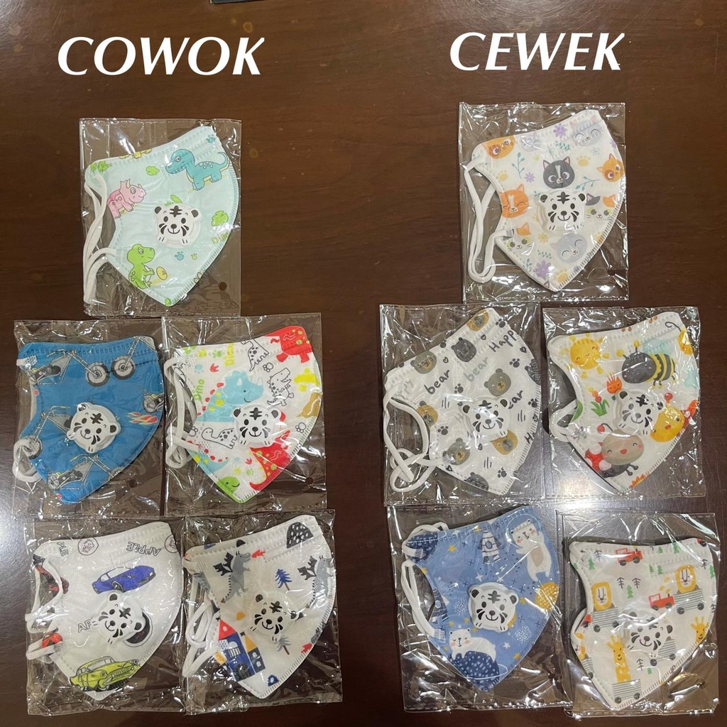 MASKER RESPIRATOR ANAK ANAK 5 PLY MASKER ANAK KN95 MASKER RESPIRATOR ANAK ANAK 5 PLY MASKER ANAK KN95