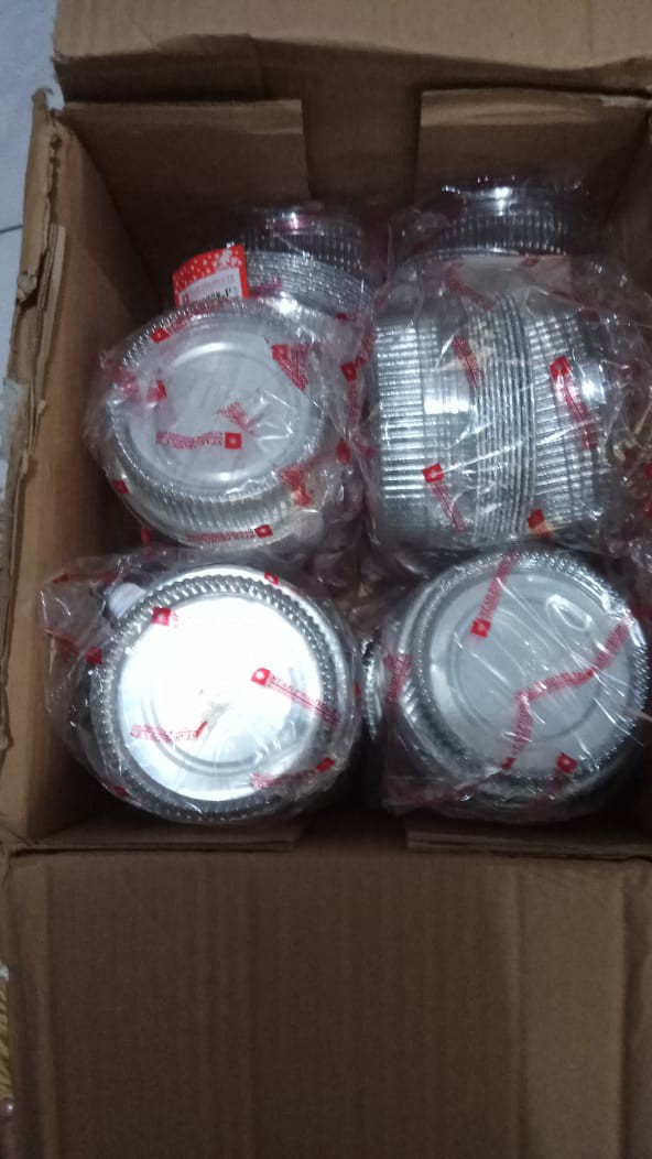 ( Premium ) Wadah Aluminium Foil Bulat 3378-p