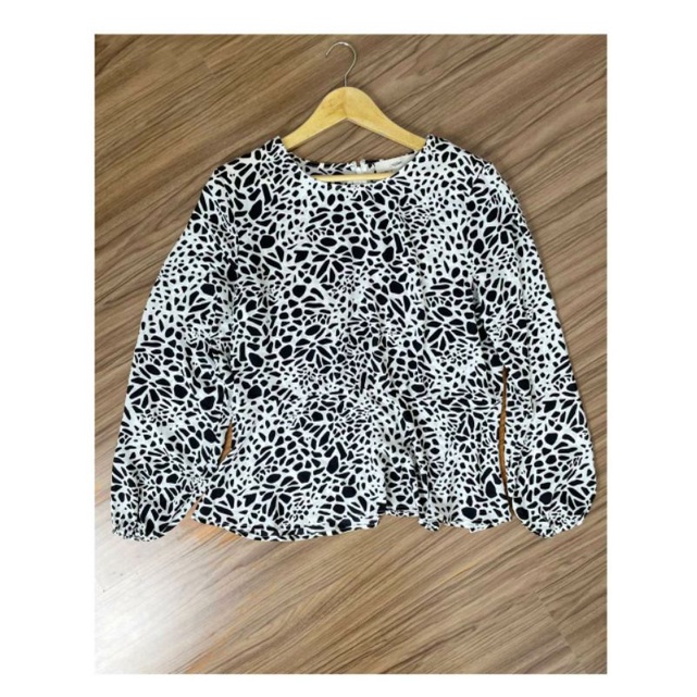 Lft** animal peplum