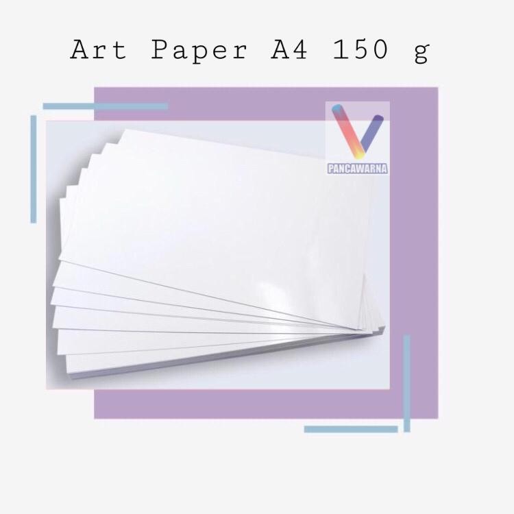Jual Kertas Art Paper 150 g A4 isi 50 lembar Shopee Indonesia