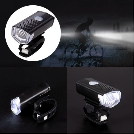Lampu Depan Sepeda LED MTB Super Terang Dengan USB Rechargeable
