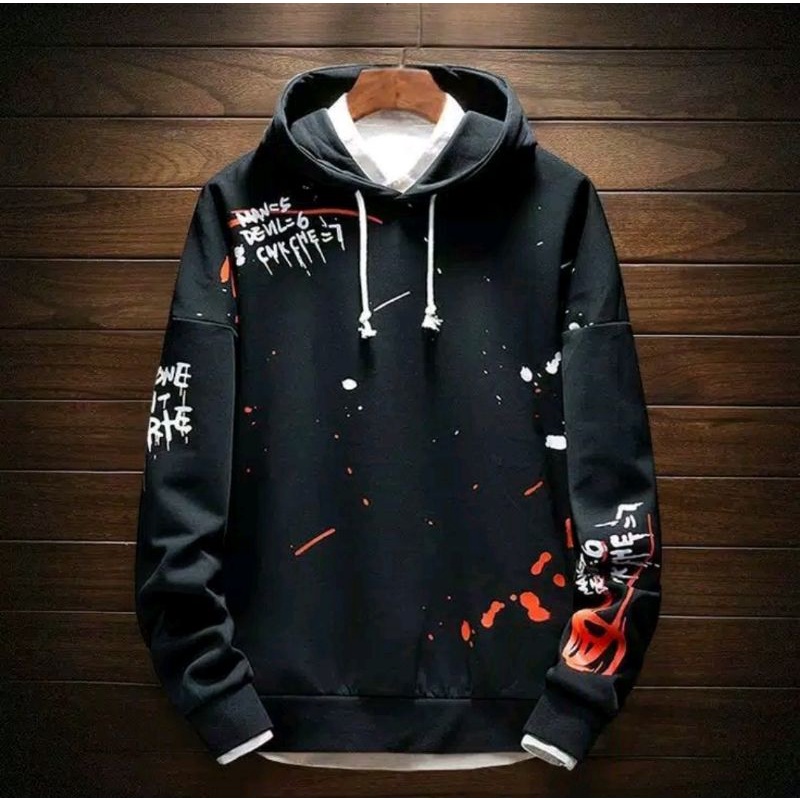 Sweater pria Hoodie-Morte