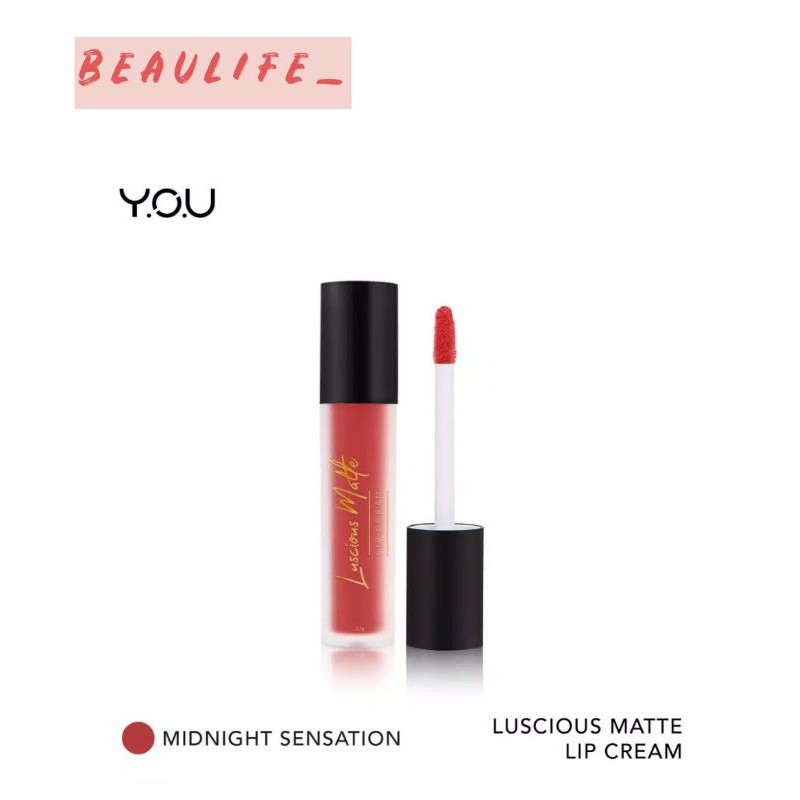 YOU Luscious Matte Lip Cream