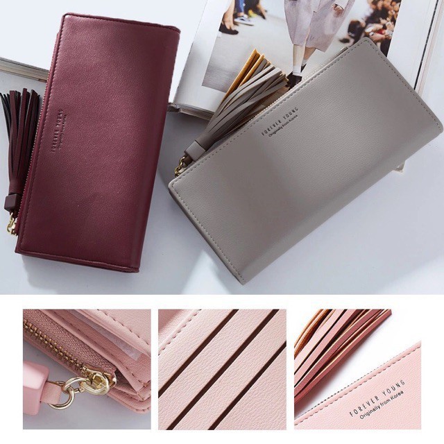 Monsoon - DOMPET TWO TONE BISA BAYAR DI TEMPAT COD Dompet Lipat Wanita morymony