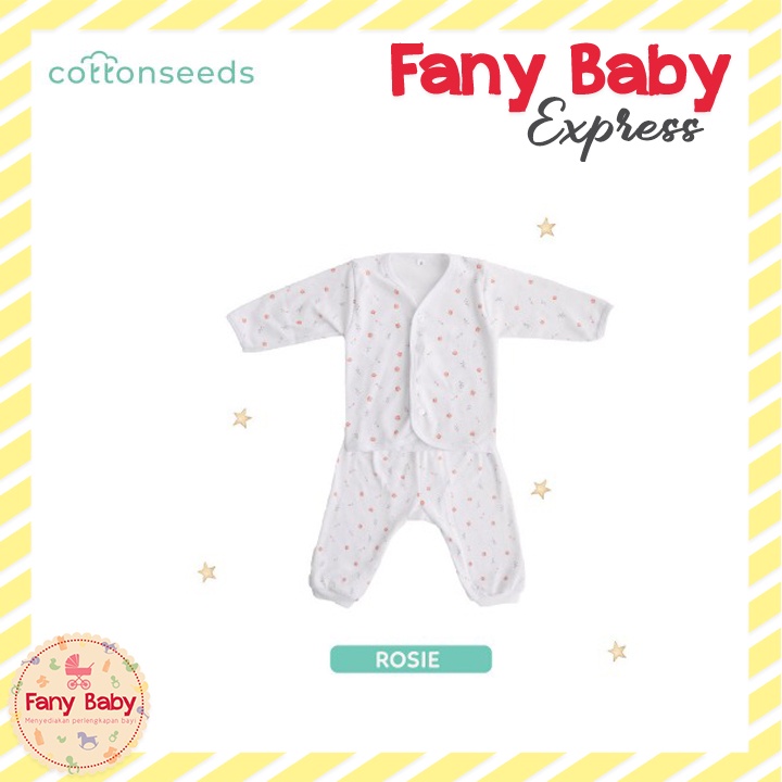 COTTONSEEDS BABY LONG SLEEVE PAJAMAS SET