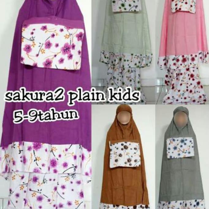 Mukena Anak Rayon Mukena Anak Bali Mukena Anak Murah Grosir 5-9 Tahun