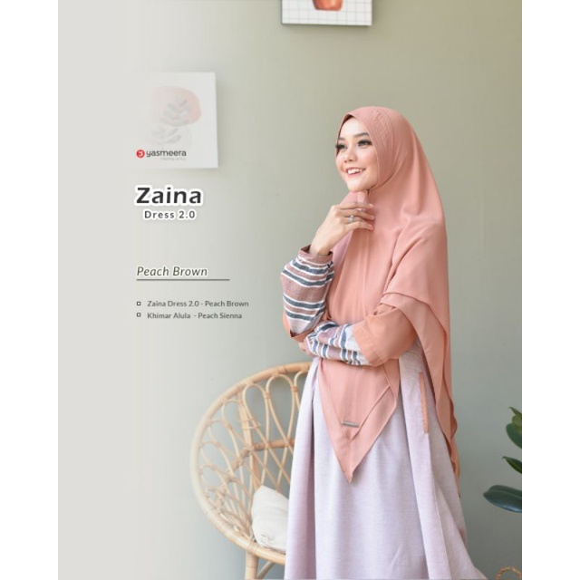 Zaina dress by yasmeera Ready stok