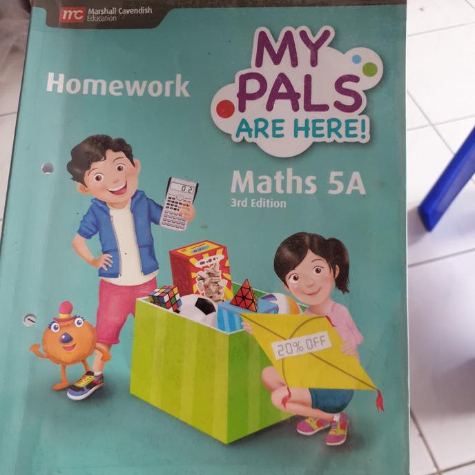 Math Homework 5A My Pals Are Here 3rd edition 80% bersih