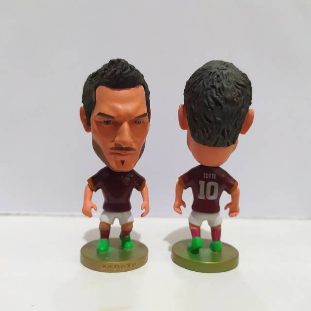 Francesco Totti - AS Roma - Celana Putih - Soccerwe Kodoto Action Figure