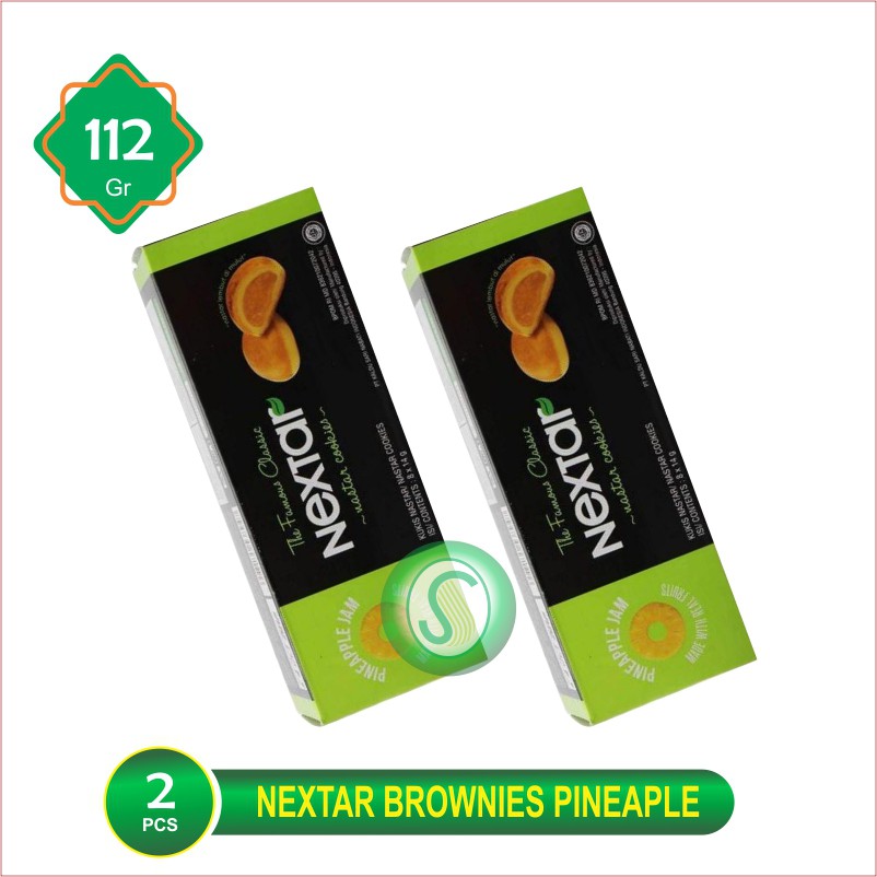 Nextar Brownies Pineapple 112 gr (2pcs)