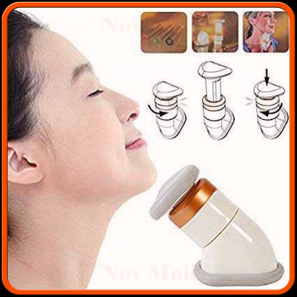 Neckline Chin Massage Alat Pijat Penghilang Lemak Dagu Rahang - A241