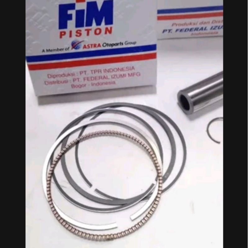 Piston seher kit byson oversize 100 original fim