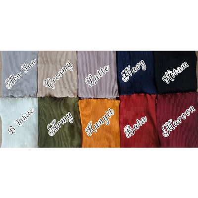 { Bayar Di Tempat } H20 - Kain Lap Tangan Polos - Bahan Halus