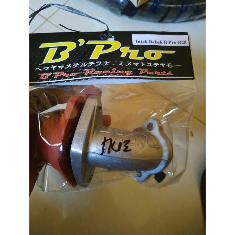 Intake B PRO RACING SPEK RACE Uk uran karbu rator 28 mm Bebek UNIVERSAL JUPITER MIO GRAND SMASH