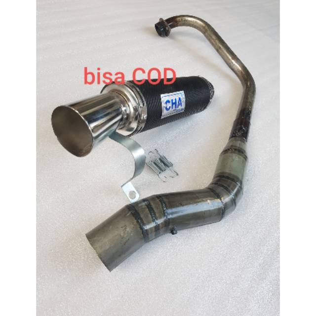 KNALPOT CHA VIXION OLD-VIXION NEW CARBON