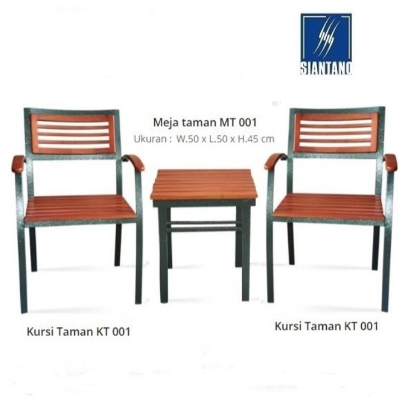 Kursi Meja Teras Siantano - KT MT 001