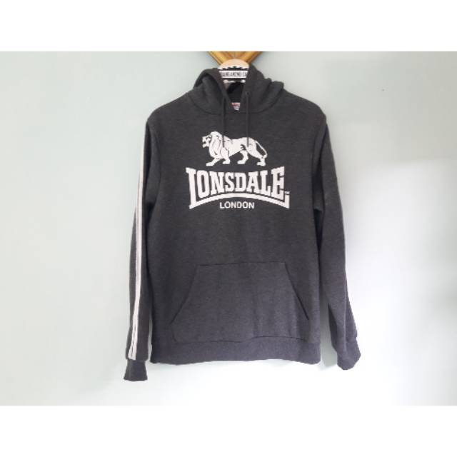 lonsdale grey hoodie