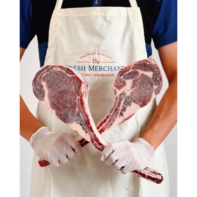 

TOMAHAWK BLACK ANGUS BEEF/STEAK WAGYU/BEEF/DAGING SAPI FSDGDF252