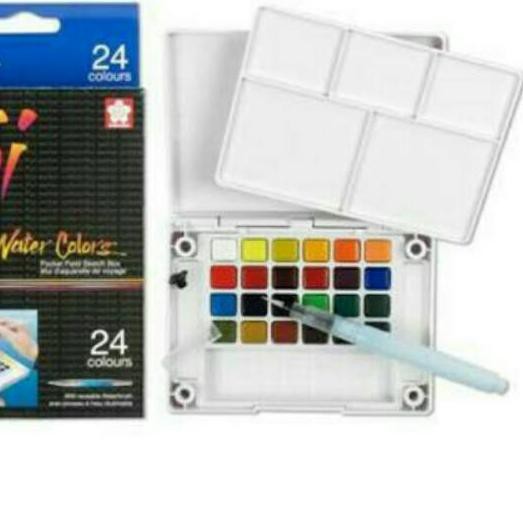

(mid-288) sakura Koi watercolor pocket 24 clr .,
