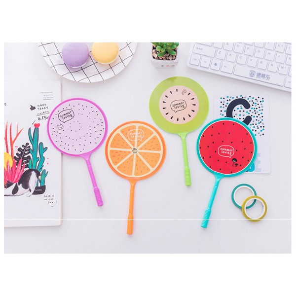 

PULPEN KIPAS BUAH PENA FAN PEN FRUIT GEL TINTA MURAH UNIK LUCU READY STOCK