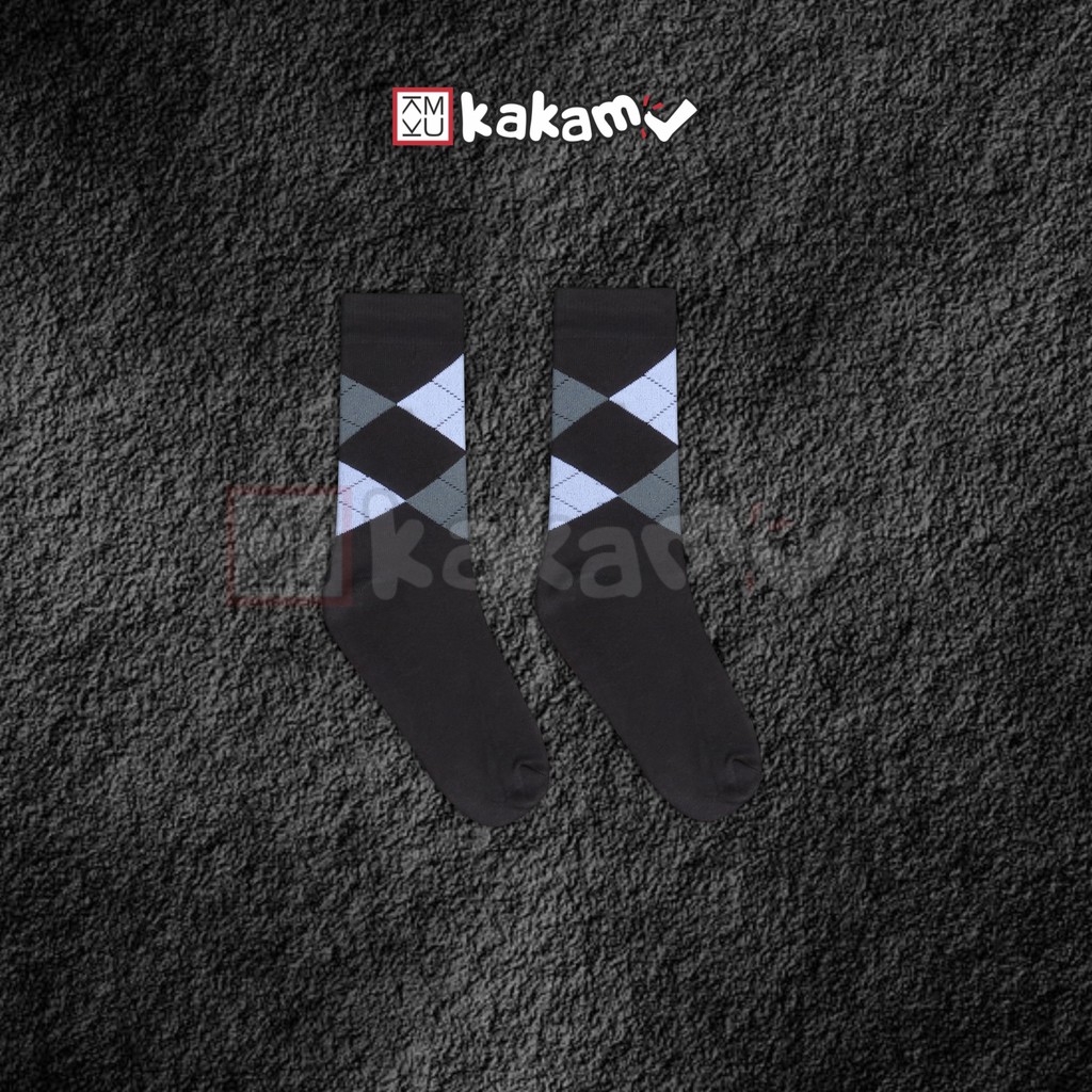 Kakamu Kaos Kaki Kantor Formal / mansock motif Kaos Kaki Premium pria Dewasa Murah 1-M 01