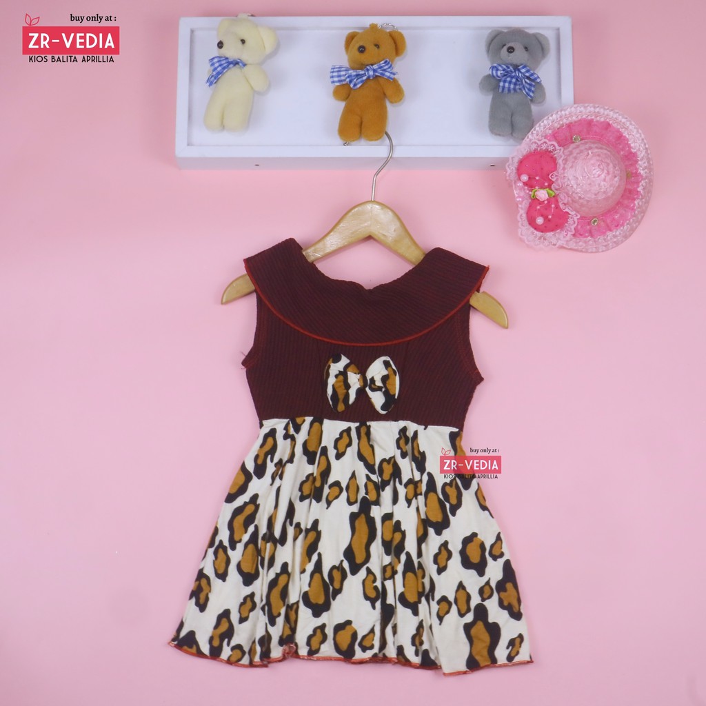 (0-6 Bulan) Dress Cantika Baby New Born / Dres Anak Perempuan Yukensi Baju Pakaian Bayi Murah