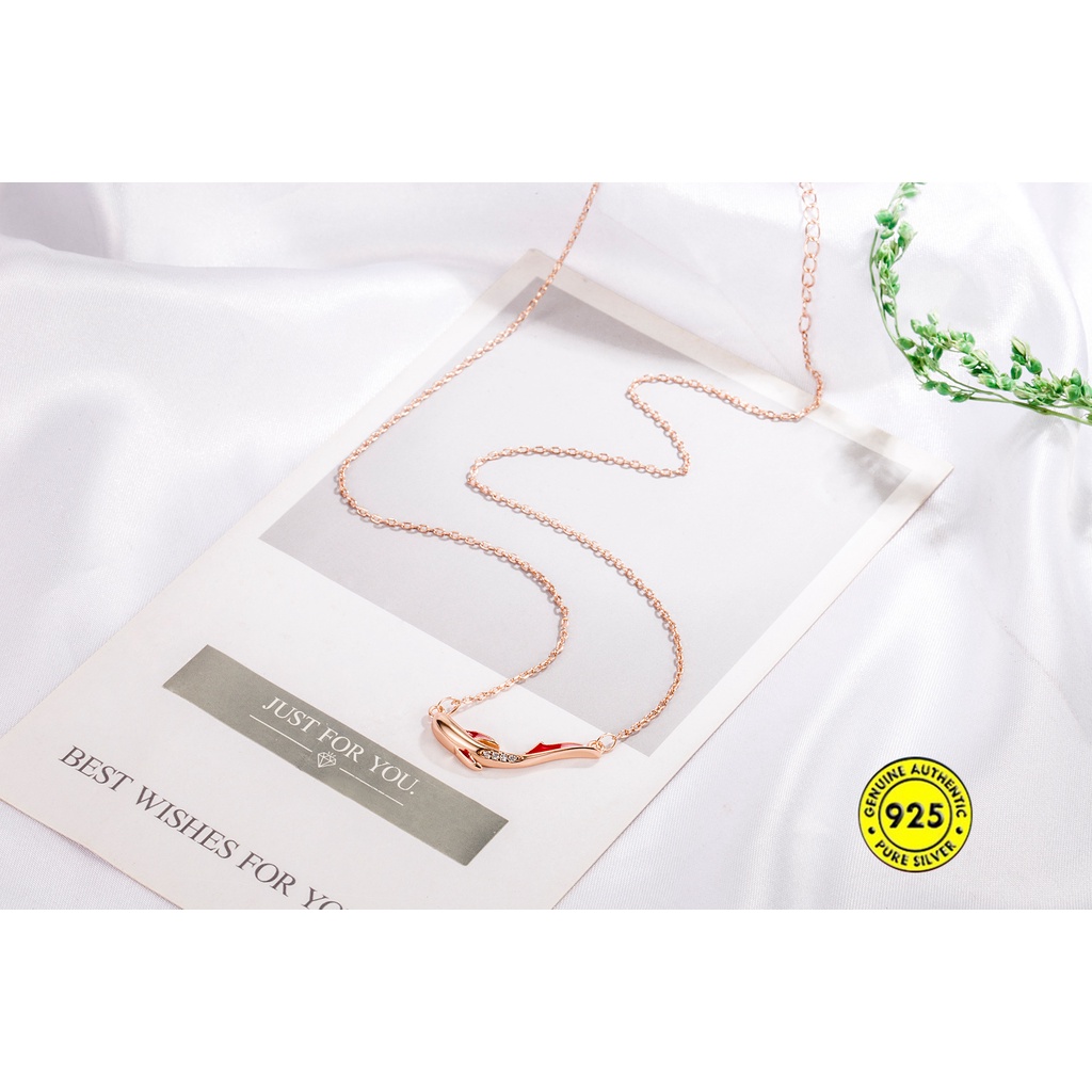 Kalung Rantai Lapis Emas 18K Anti Air Hypoallergenic Untuk Wanita