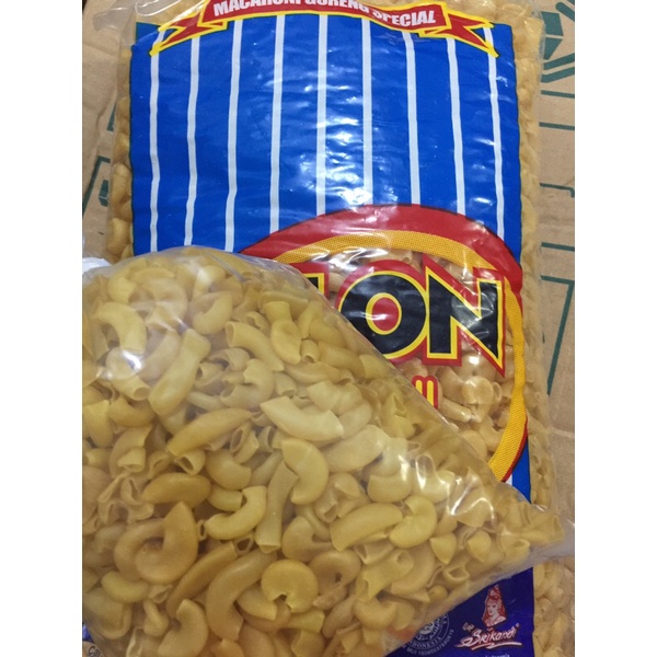 Makaroni Goreng repack 250gr Bantet Tidak Ngembang Delon A1 Biru