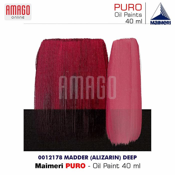 MAIMERI PURO - OIL PAINT - MADDER (ALIZARIN) DEEP - 40ML - M0012178