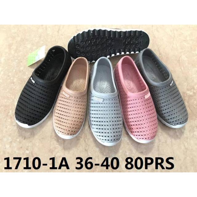 sepatu slip on karet - slip on cewek new era1710