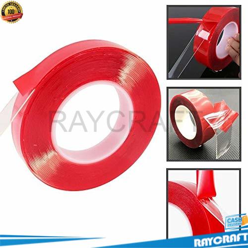 

Perekat Double Tape Acrylic Adhesive Transparent Sticker