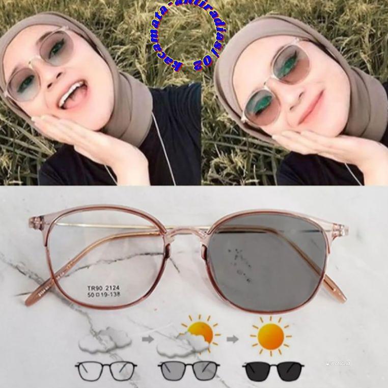 W71L LENSA PHOTOCROMIC FRAME TERBARU BISA REQUEST UNTUK MINUS 8N0