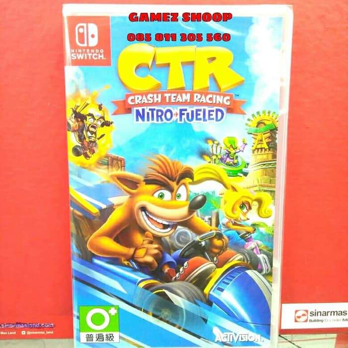 Switch Crash Team Racing Nitro Fueled / Switch CTR