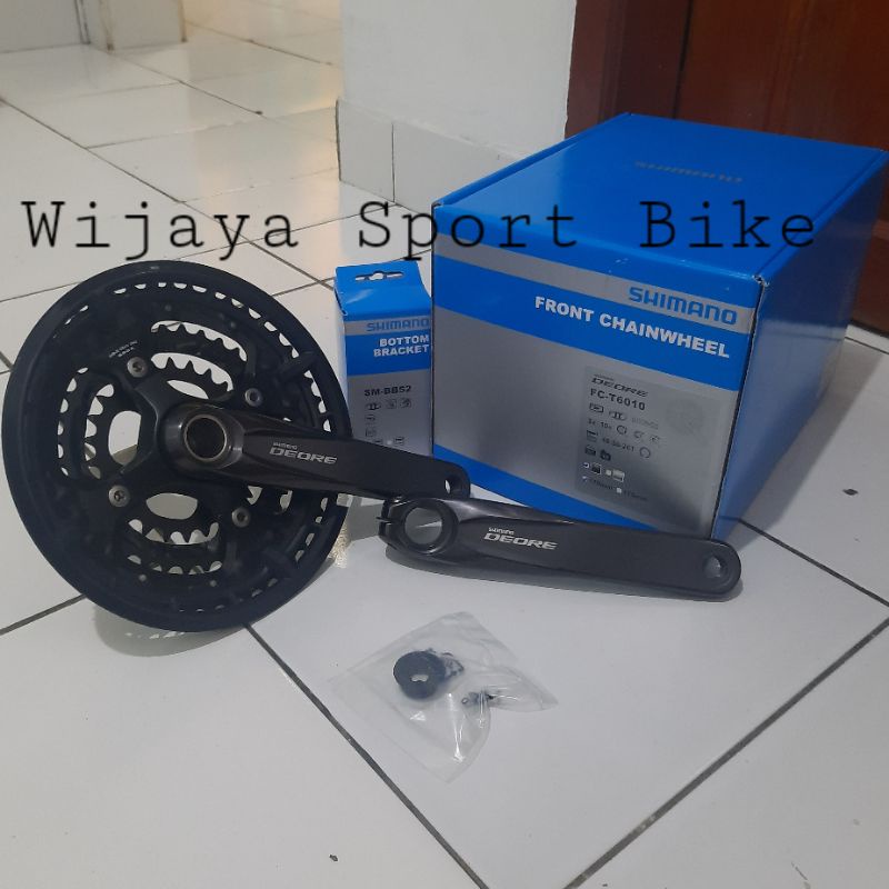 Crankset Crank Shimano Deore T6010 3 speed 48T