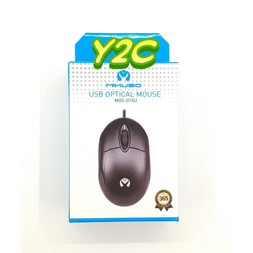 MOUSE KABEL MIKUSO UNTUK KOMPUTER LAPTOP PC USB