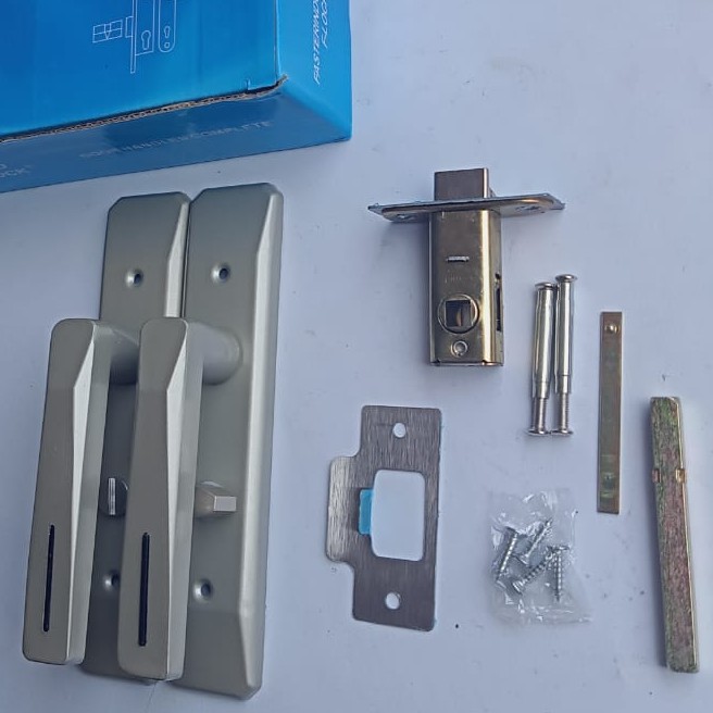 KUNCI PINTU KAMAR MANDI 105-07 YH/KUNCI PINTU TOILET WC/GAGANG PINTU SET/BATHROOM DOOR LOCK