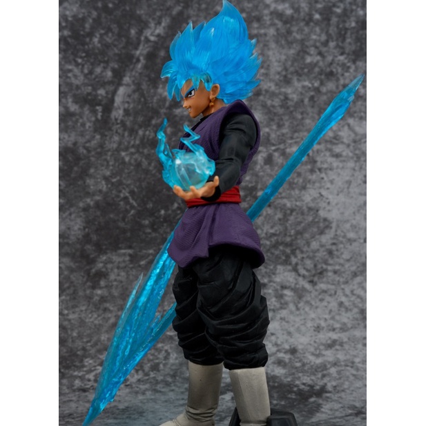 Anime Action Figure Super Saiyan Goku Black Zamasu Rambut Menyala