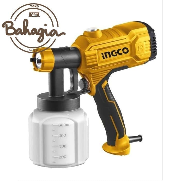 spray gun elektrik spray gun listrik cat mobil hd ingco spg3508  