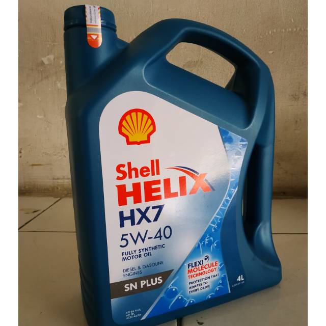 SHELL HELIX HX7 GALON 4 LITER ORIGINAL
